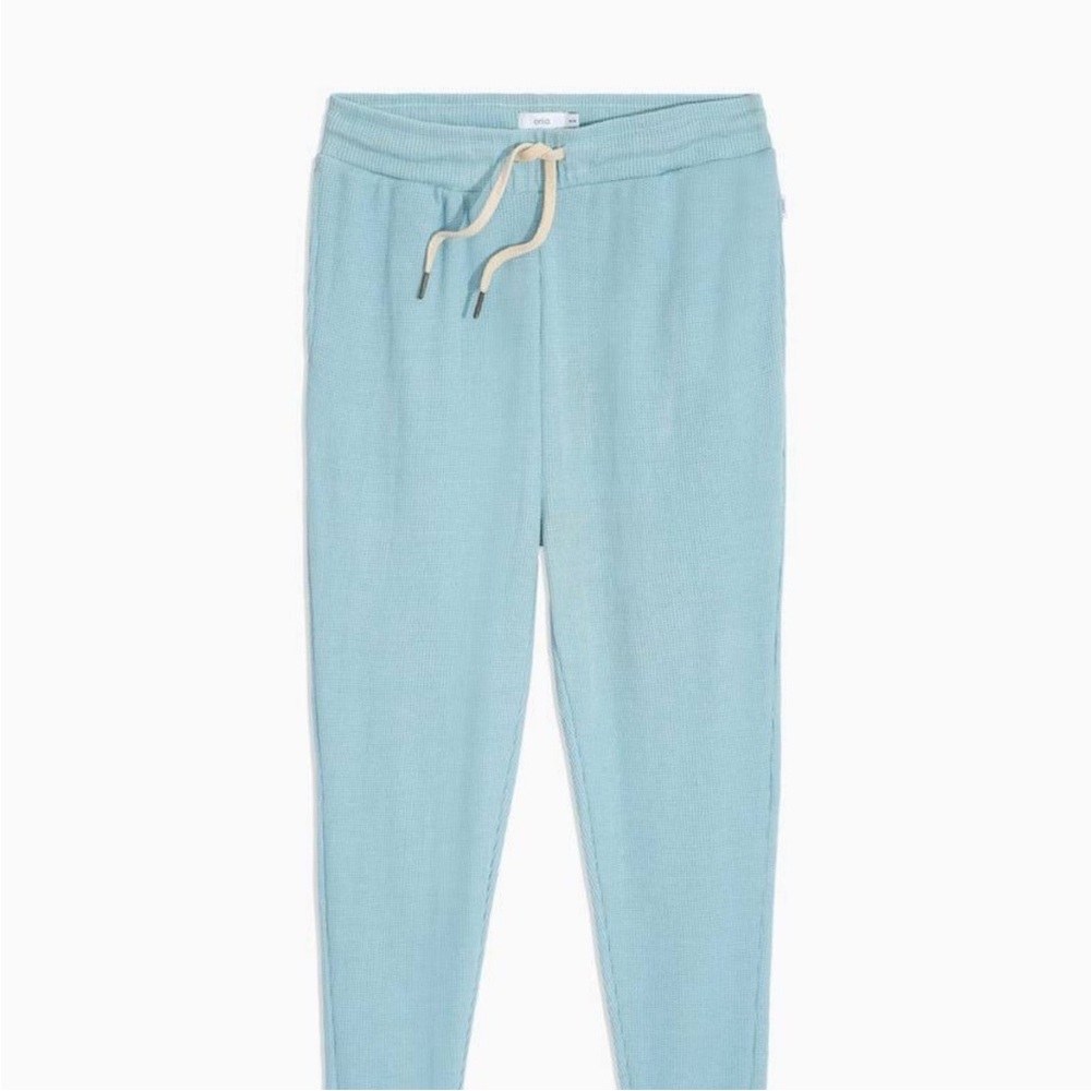 new! Onia | ‘Mick’ Waffle Jogger Pull on Pant color: moody sea